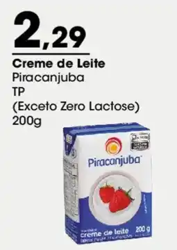Zaffari Creme de Leite Piracanjuba oferta