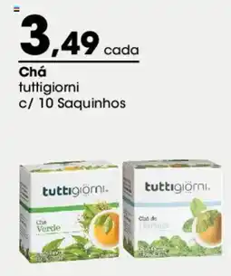 Zaffari Chá tuttigiorni c/ 10 Saquinhos oferta