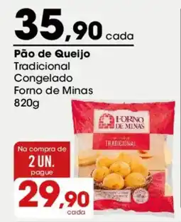 Zaffari Pão de Queijo Tradicional Congelado Forno de Minas oferta