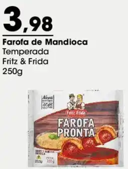 Zaffari Farofa de Mandioca Temperada Fritz & Frida oferta