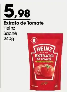 Zaffari Extrato de Tomate Heinz Sachê oferta