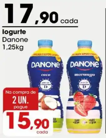 Zaffari logurte Danone oferta