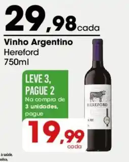 Zaffari Vinho Argentino Hereford oferta