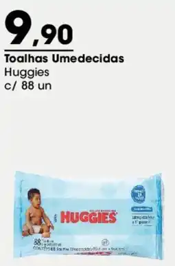 Zaffari Toalhas Umedecidas Huggies c/ 88 un oferta