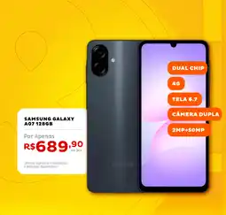 Casa e Vídeo Samsung galaxy a07 128gb oferta