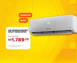 Casa e Vídeo Ar condicionado split 12000 btus oferta
