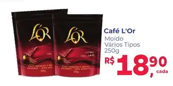 Camiño supermercados Café L'Or Moído Vários Tipos oferta
