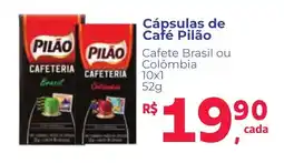 Camiño supermercados Cápsulas de Café Pilão oferta
