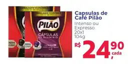 Camiño supermercados Capsulas de Café Pilão oferta