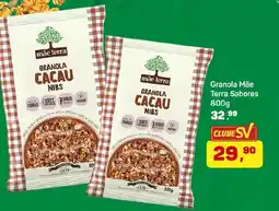 Supermercados São Vicente Granola Mãe Terra Sabores 800g oferta