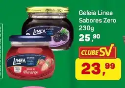 Supermercados São Vicente Geleia Linea Sabores Zero oferta