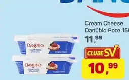 Supermercados São Vicente Cream Cheese Danúbio Pote 150g oferta