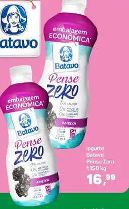 Supermercados São Vicente logurte Batavo Pense Zero oferta