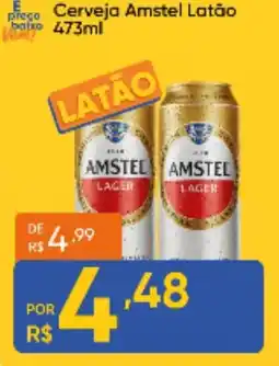 Atacado Vem Cerveja Amstel Latão oferta