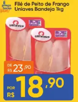 Atacado Vem Filé de Peito de Frango Uniaves Bandeja oferta