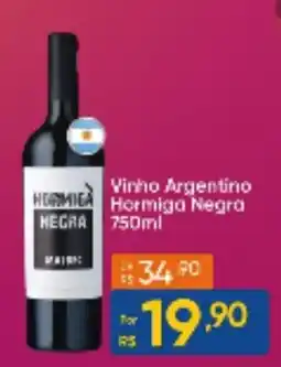 Atacado Vem Vinho Argentino Hormiga Negra oferta