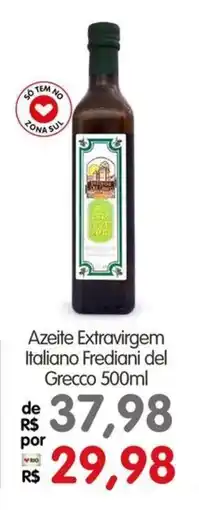 Zona Sul Azeite Extravirgem Italiano Frediani del Grecco oferta