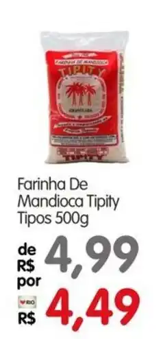 Zona Sul Farinha De Mandioca Tipity Tipos oferta