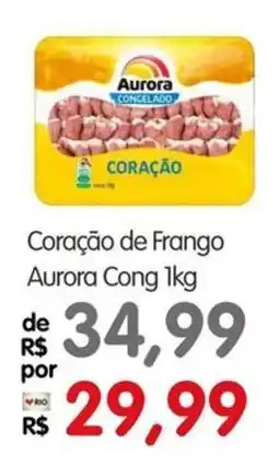 Zona Sul Coração de Frango Aurora Cong oferta