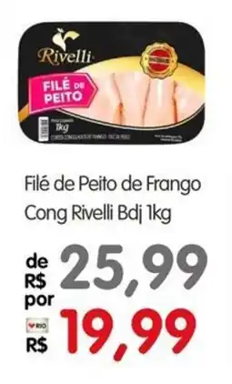 Zona Sul Filé de Peito de Frango Cong Rivelli Bdj oferta