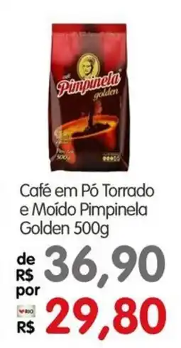 Zona Sul Café em Pó Torrado e Moído Pimpinela Golden oferta