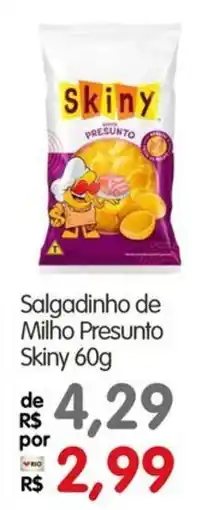 Zona Sul Salgadinho de Milho Presunto Skiny oferta