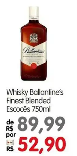 Zona Sul Whisky Ballantine's Finest Blended Escocês oferta