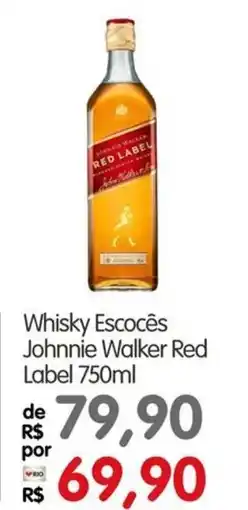 Zona Sul Whisky Escocês Johnnie Walker Red Label oferta