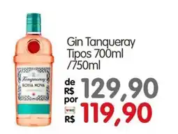 Zona Sul Gin Tanqueray Tipos oferta
