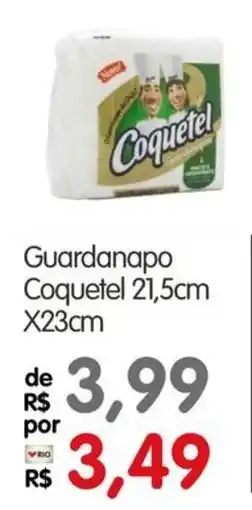 Zona Sul Guardanapo Coquetel 21,5cm X23cm oferta