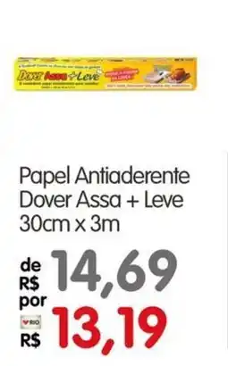 Zona Sul Papel Antiaderente Dover Assa+Leve 30cm x 3m oferta