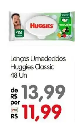 Zona Sul Lenços Umedecidos Huggies Classic 48 Un oferta