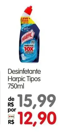 Zona Sul Desinfetante Harpic Tipos oferta