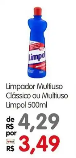 Zona Sul Limpador Multiuso Clássico ou Multiuso Limpol oferta