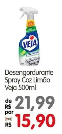 Zona Sul Desengordurante Spray Coz Limão Veja oferta