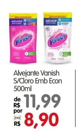 Zona Sul Alvejante Vanish S/Cloro Emb Econ oferta