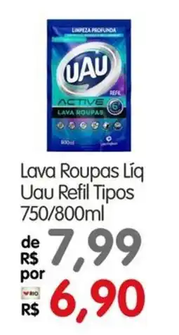 Zona Sul Lava Roupas Líq Uau Refil Tipos oferta