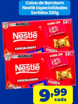 X Supermercados Caixa de Bombom Nestlé Especialidades Sortidos oferta