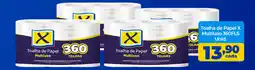 X Supermercados Toalha de Papel X Multiuso 360FLS Unid. oferta
