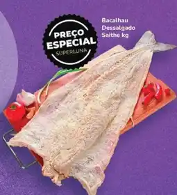 Super Luna Bacalhau Dessalgado Saithe oferta