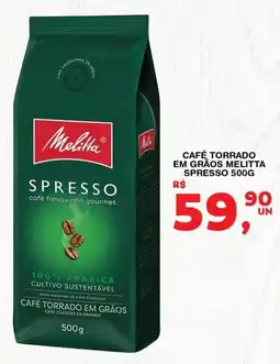 Roldão Café torrado em grãos melitta spresso oferta