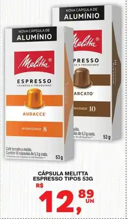 Roldão Cápsula melitta espresso tipos oferta