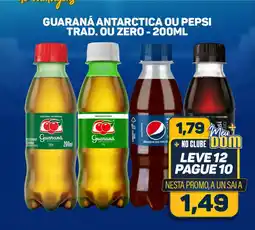 Dom Atacadista Guaraná antarctica ou pepsi trad. ou zero oferta