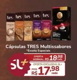 Super Luna Cápsulas TRES Multissabores oferta