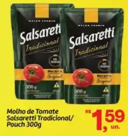 Fort Atacadista Molho de Tomate Salsaretti Tradicional/ Pouch oferta