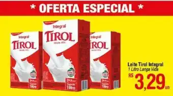 Fort Atacadista Leite Tirol Integral 1L oferta
