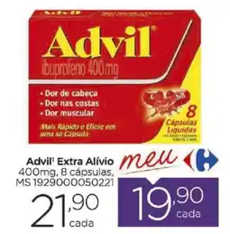 Carrefour Advil Extra Alívio 400 mg oferta