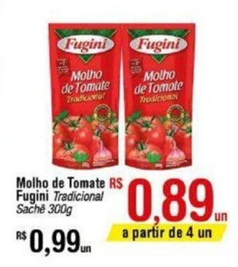 Fort Atacadista Molho de tomate Fugini 300g oferta