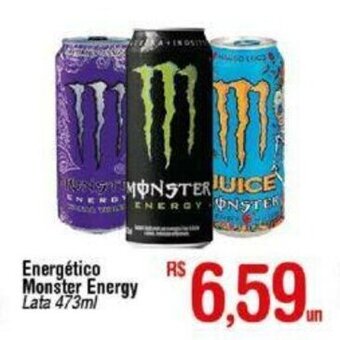 Fort Atacadista Energetico Monster Energy 473ml oferta