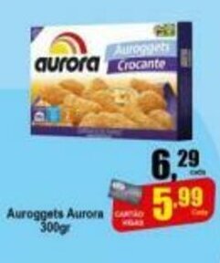 Higa's Supermercado Auroggets Aurora 300g oferta